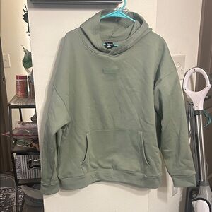 Green Hoodie Sweatshirt